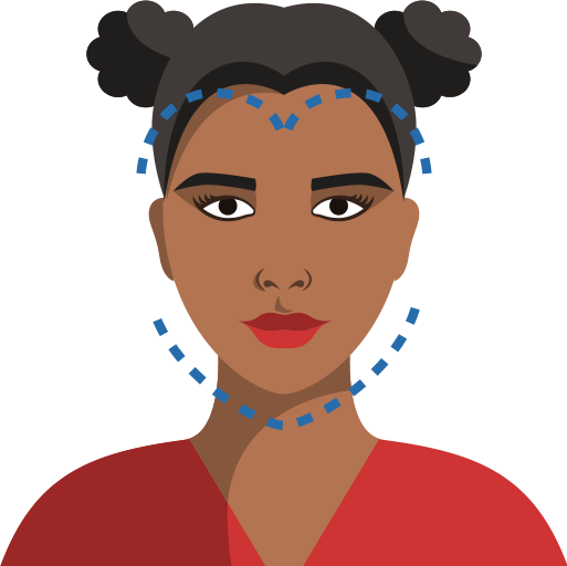 Sydämenmuotoiset kasvot – aurinkolasit