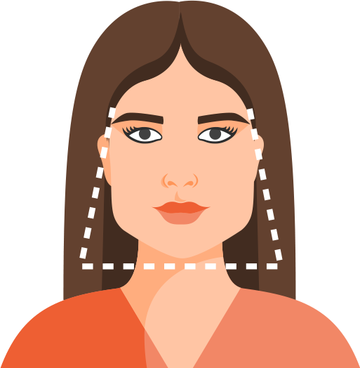 Kolmionmuotoiset kasvot – aurinkolasit