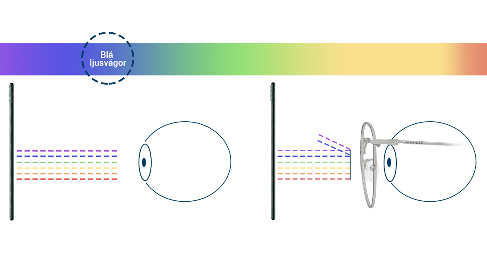 Miten sinisen valon suodattimet toimivat