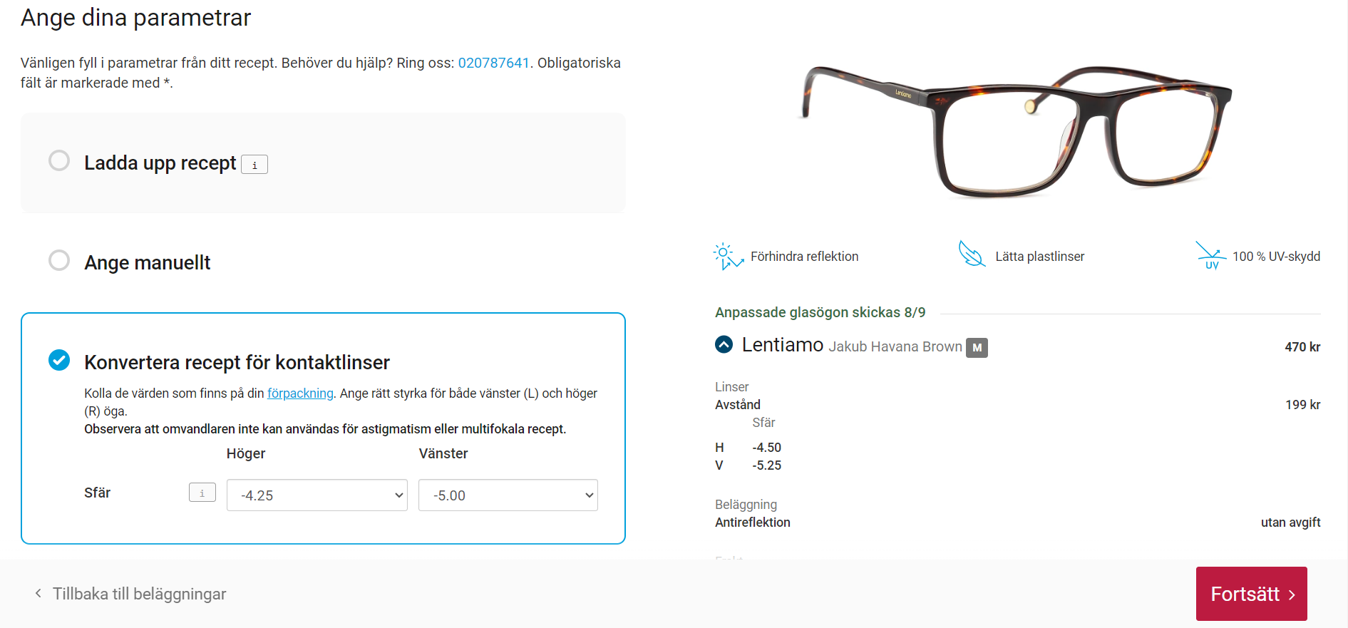 kuvakaappaus reseptin muuntolaskurista