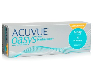 Acuvue Oasys 1-Day with HydraLuxe for Astigmatism (30 linssiä)