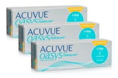 Acuvue Oasys 1-Day with HydraLuxe for Astigmatism (90 linssiä)