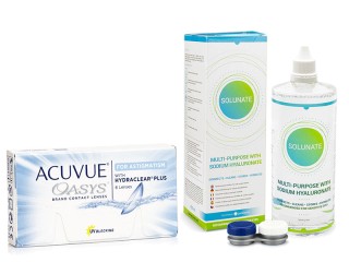 Acuvue Oasys for Astigmatism (6 linssiä) + Solunate Multi-Purpose 400 ml