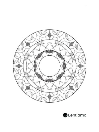 Antistress-målarböcker Lentiamo (bonus)