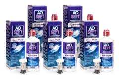 AOSEPT PLUS Hydraglyde 5 x 360 ml koteloilla