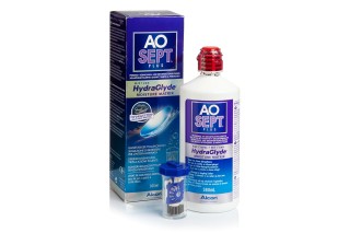 AOSEPT PLUS med Hydraglyde 360 ml med linsetui