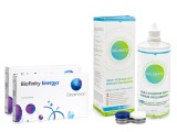 Biofinity Energys CooperVision (6 linser) + Solunate Multi-Purpose 400 ml med linsetui 16212