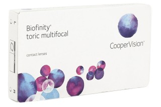 Biofinity Toric Multifocal CooperVision (3 linssiä)