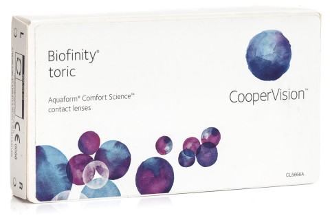 Biofinity Toric CooperVision (3 linssiä)