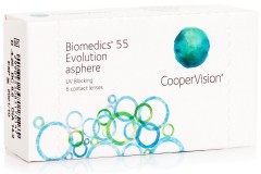 Biomedics 55 Evolution CooperVision (6 linssiä)
