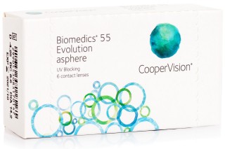 Biomedics 55 Evolution CooperVision (6 linssiä)