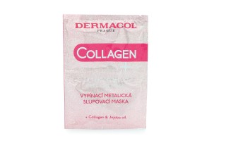 Dermacol Collagen+ kohottava metallinen peel-off-naamio