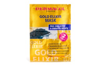 Dermacol Gold Elixir -kasvonaamio