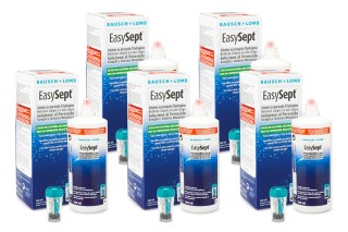 EasySept 5 x 360 ml piilolinssikoteloilla