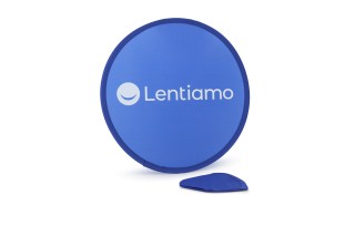 Kokoontaitettava frisbee pussilla Lentiamo (bonus)