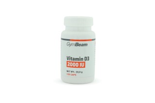 GymBeam Vitamin D3 2000 IU (120 caps)