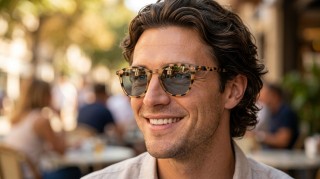 Izipizi Sun #E Light Tortoise Genererad bild