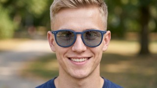 Izipizi Sun #E Navy Blue Luotu kuva