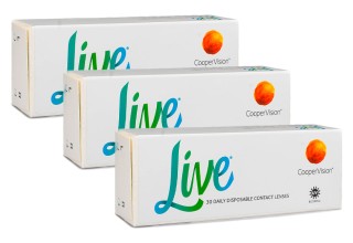 Live daily disposable (90 linssiä)