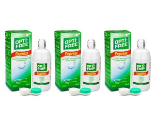OPTI-FREE Express 3 x 355 ml med linsetuier