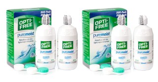 OPTI-FREE PureMoist 4 x 300 ml linssikoteloilla
