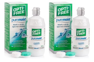 OPTI-FREE PureMoist 2 x 300 ml linssikoteloilla
