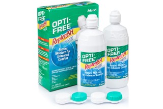 OPTI-FREE RepleniSH 2 x 300 ml linssikoteloilla