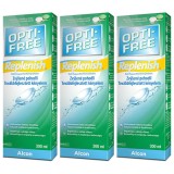 OPTI-FREE RepleniSH 3 x 300 ml linssikoteloilla 9546