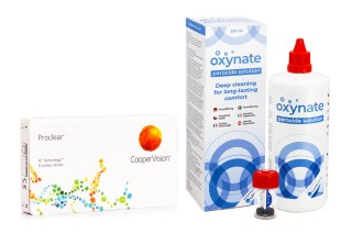 Proclear Compatibles Sphere CooperVision (6 linssiä) + Oxynate Peroxide 380 ml kotelolla