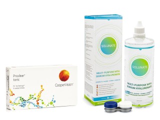 Proclear Toric CooperVision (6 linssiä) + Solunate Multi-Purpose 400 ml kotelolla