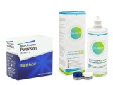 PureVision Multi-Focal (6 linssiä) + Solunate Multi-Purpose 400 ml kotelolla 40774