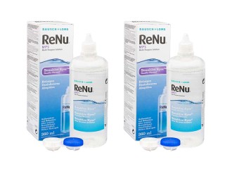 ReNu MPS Sensitive Eyes 2 x 360 ml koteloilla