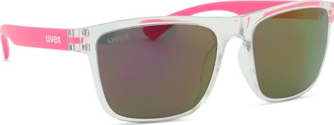 Uvex Rookie Clear Pink/Mir. Pink S5330779316 (ikä 6-10 vuotta)