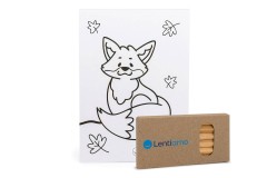 Lentiamo värityskirjat + kynät